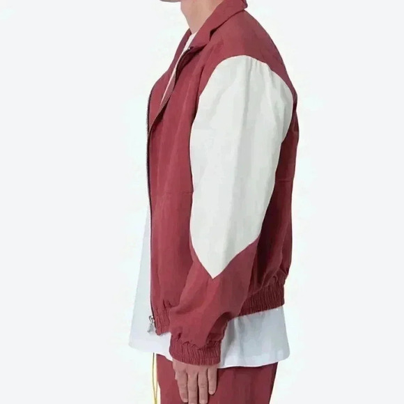 MNML TWILL RACING JACKET RUST - Picture 2 of 5